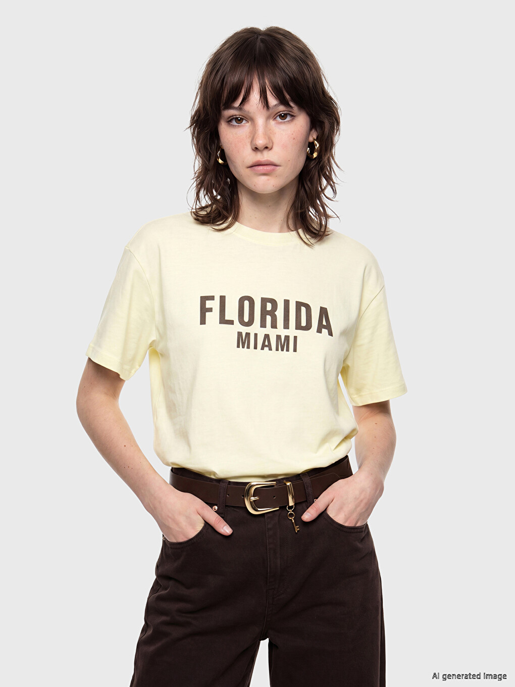 Florida Printed Soft Touch Women's T-Shirt