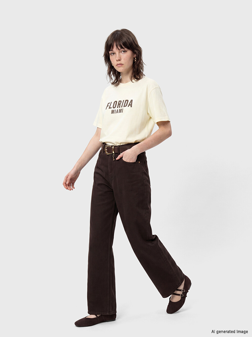 Florida Printed Soft Touch Women's T-Shirt-1