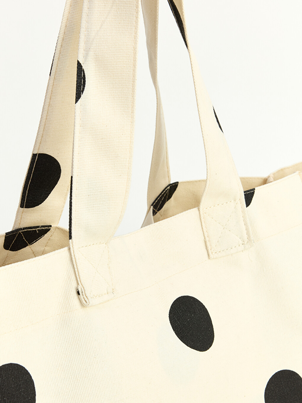 Polka Dot Patterned Women's Shoulder Bag-2