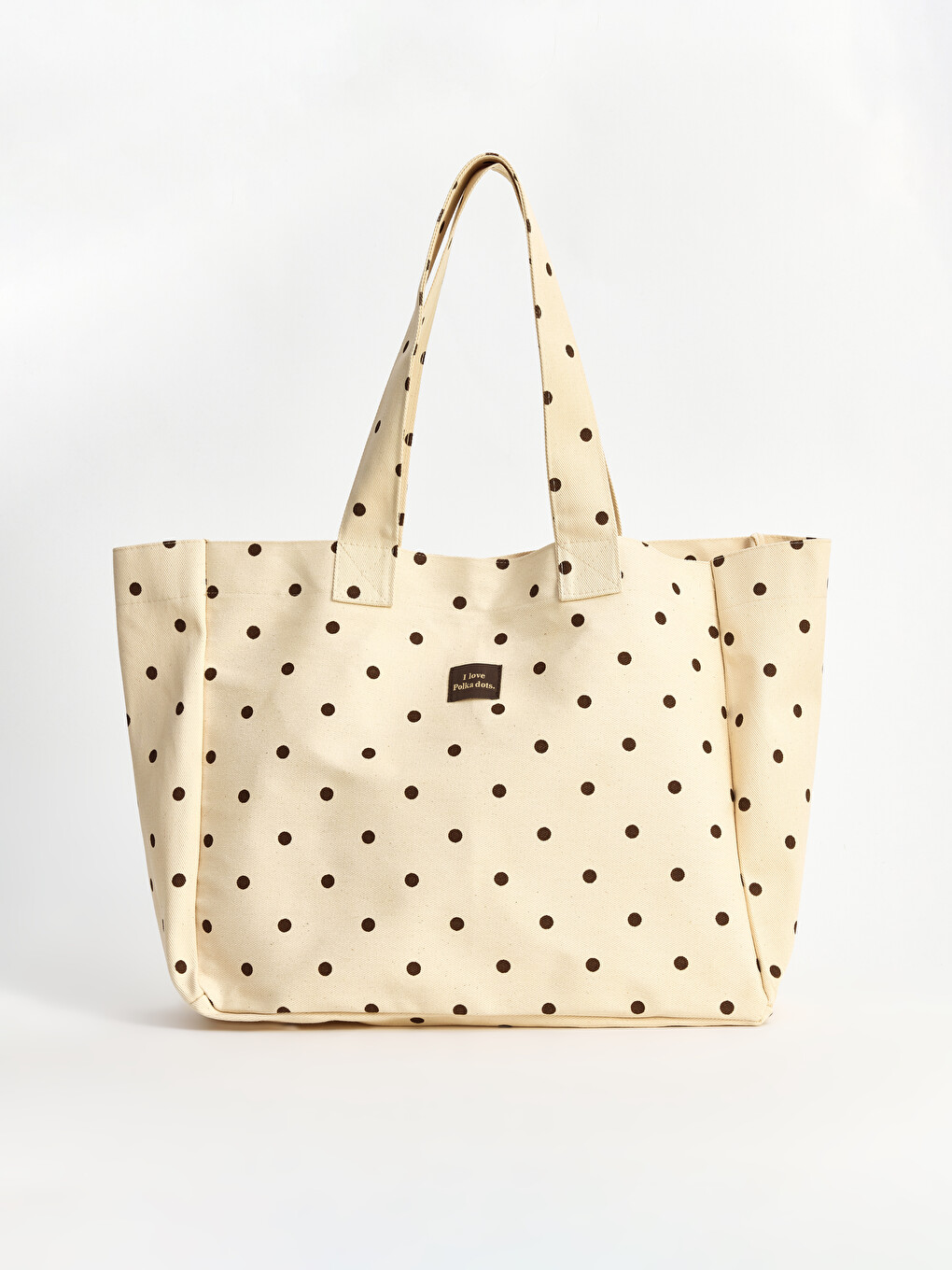 Polka Dot Patterned Women's Shoulder Bag