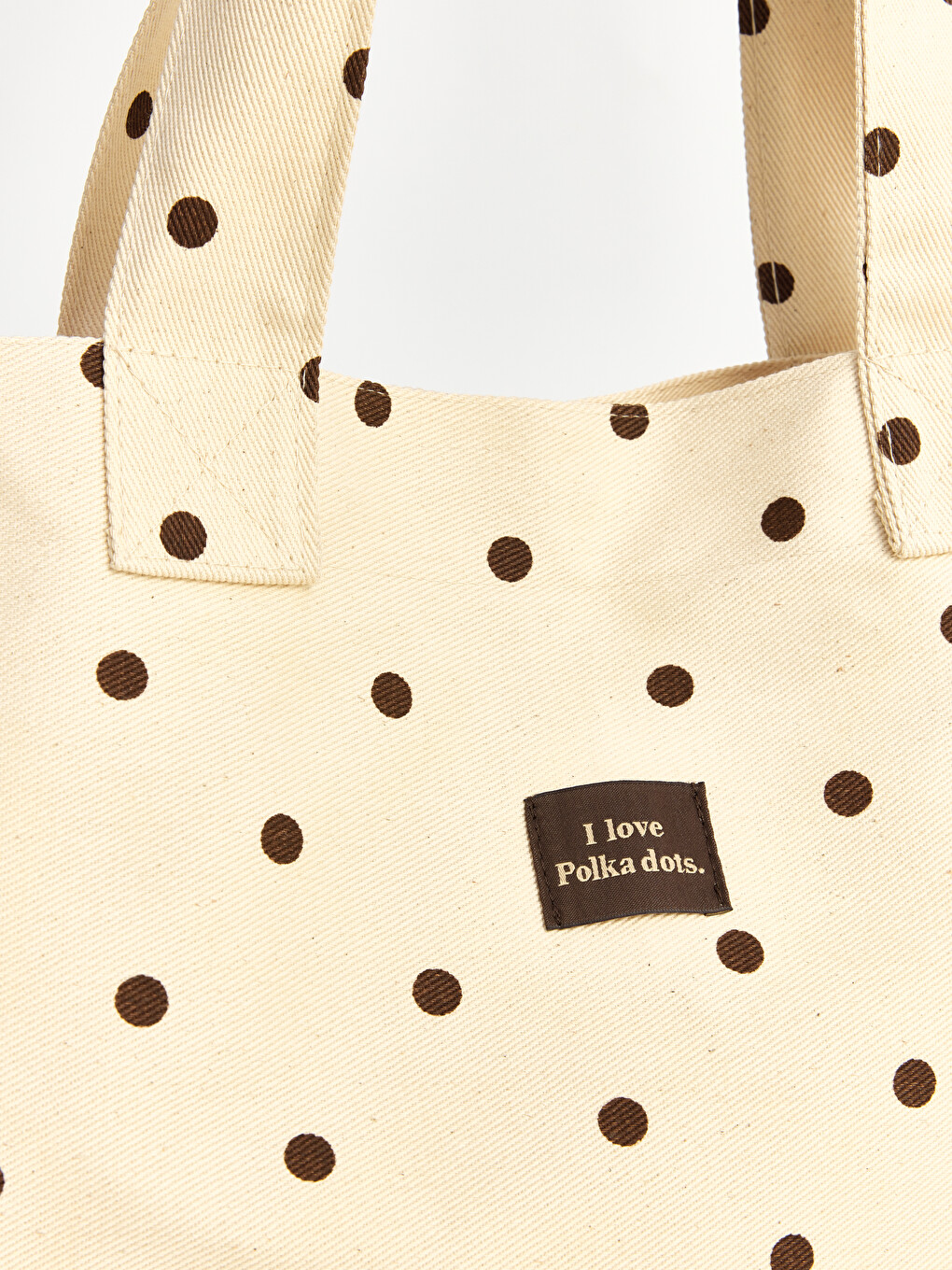 Polka Dot Patterned Women's Shoulder Bag-2