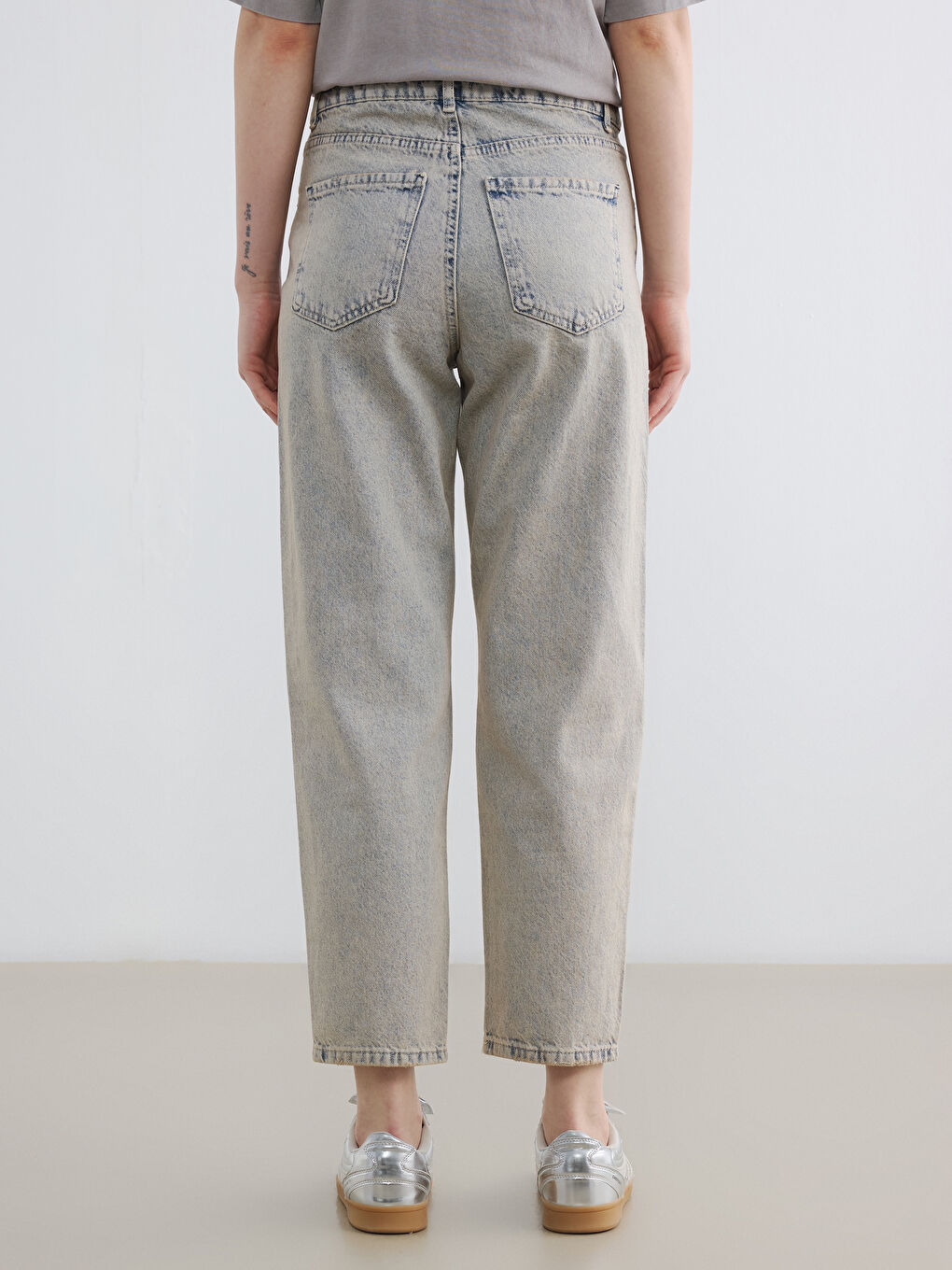 Blugi Boyfriend pentru Femei-3