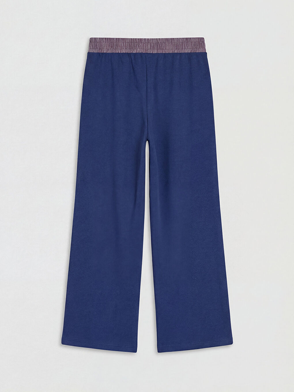 Lacivert Beli Lastikli Kadın Eşofman Altı-6