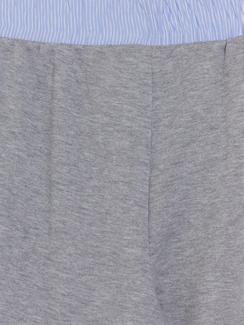 Gri Beli Lastikli Kadın Eşofman Altı-7