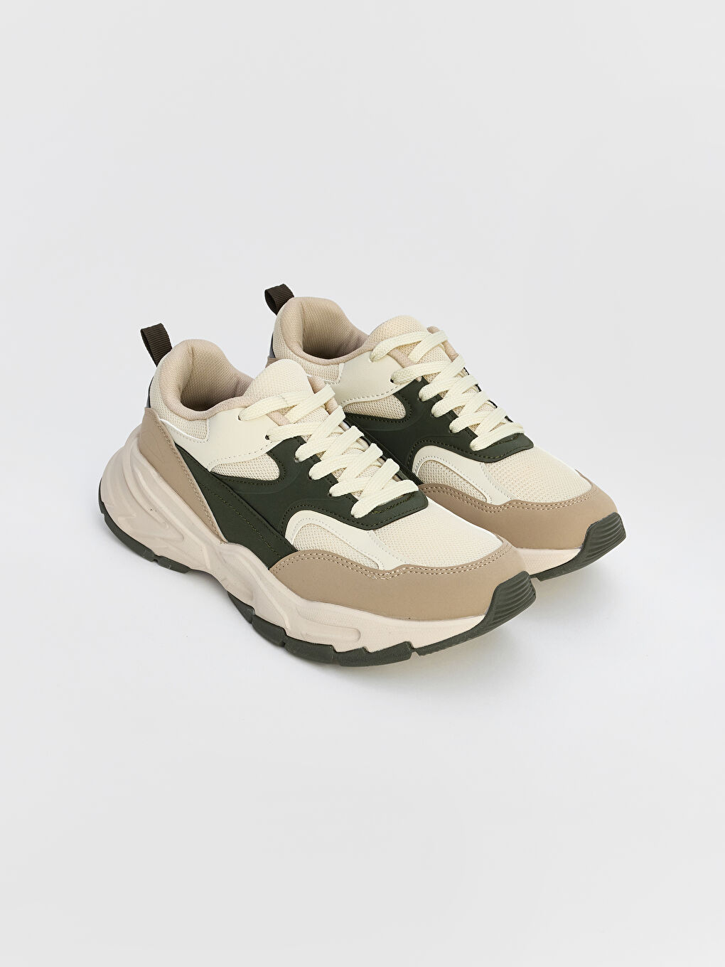 Bej Fileli Erkek Çocuk Sneaker