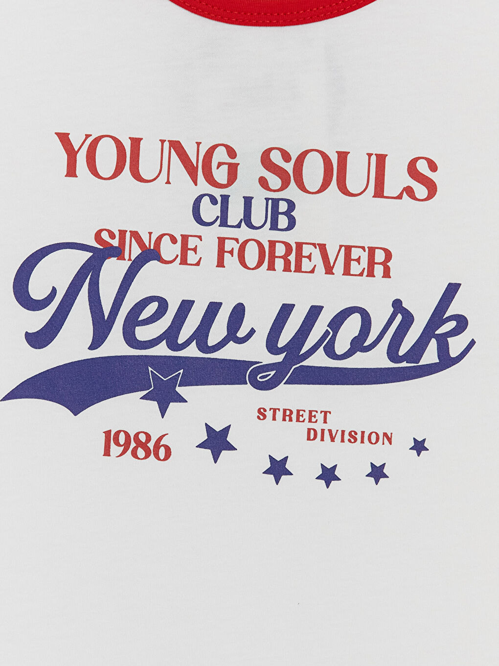 Beyaz New York Baskılı Kız Çocuk Takımı-5