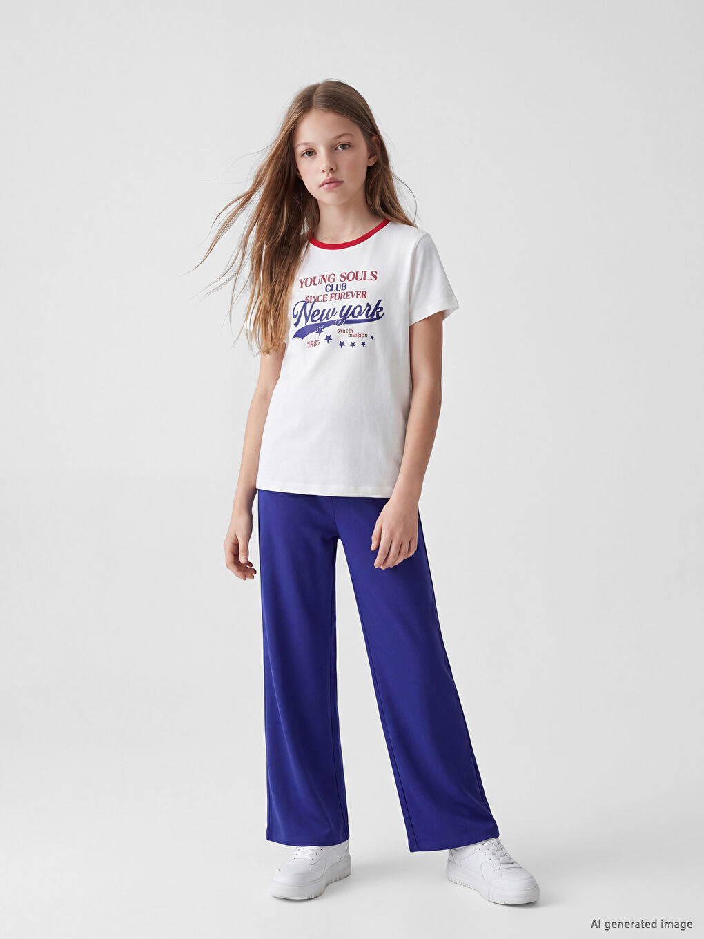 New York Printed Girls' Set
