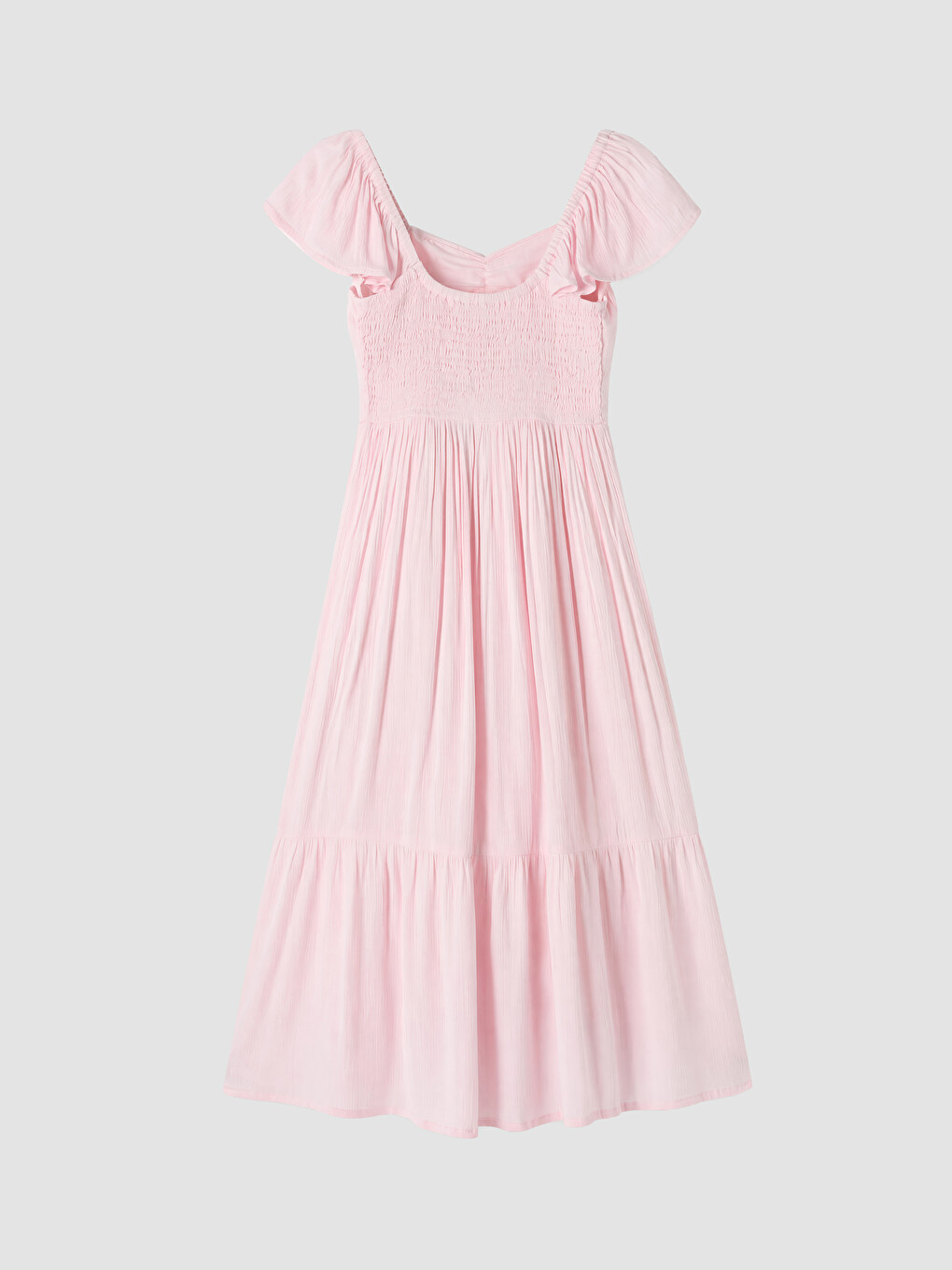 Femër Roze Fustan-5