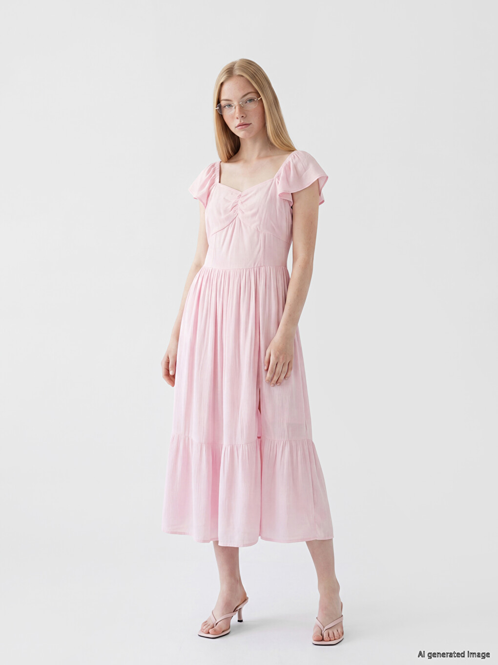 Femër Roze Fustan