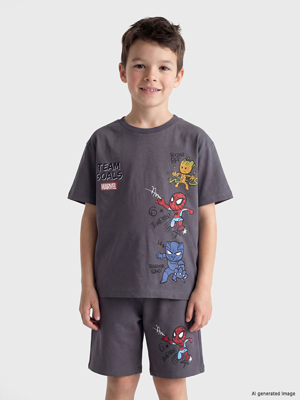 Spider-Man Printed Boys' Pyjamas Set