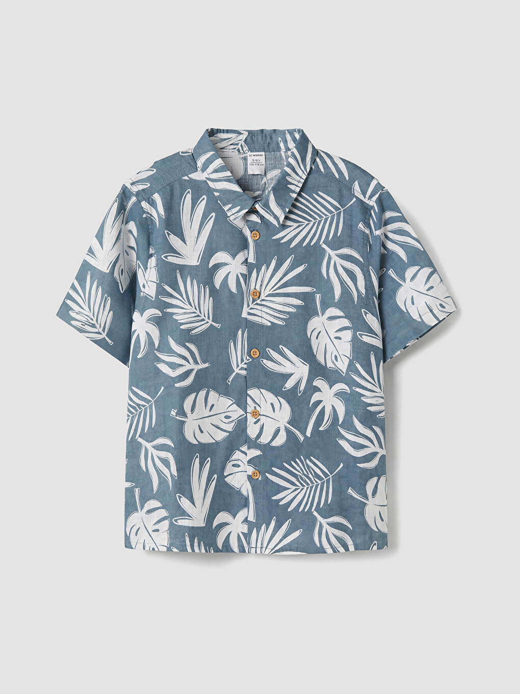 Leaf Patterned Boys' Set-1