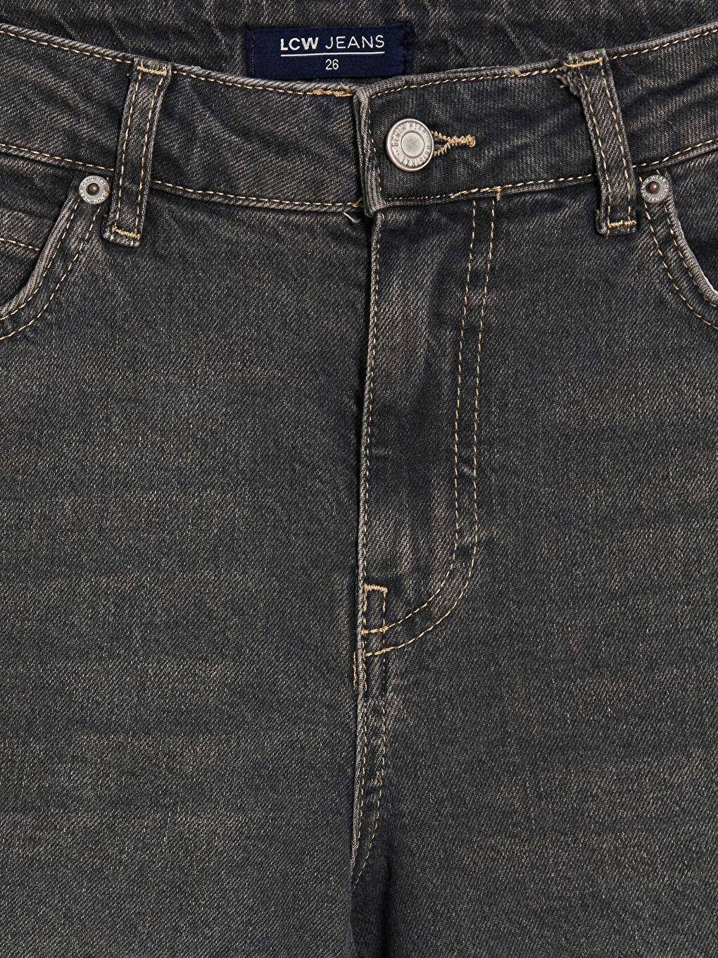 İndigo Bermuda Fit Kadın Jean Şortolon-2