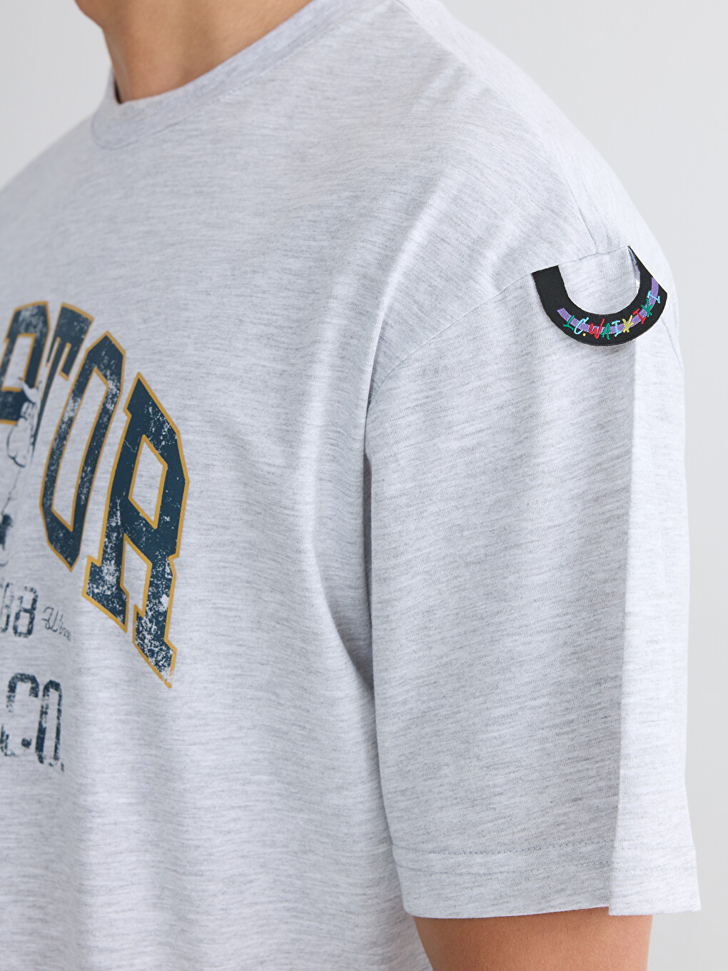 Crew Neck Printed Men's T-Shirt-7