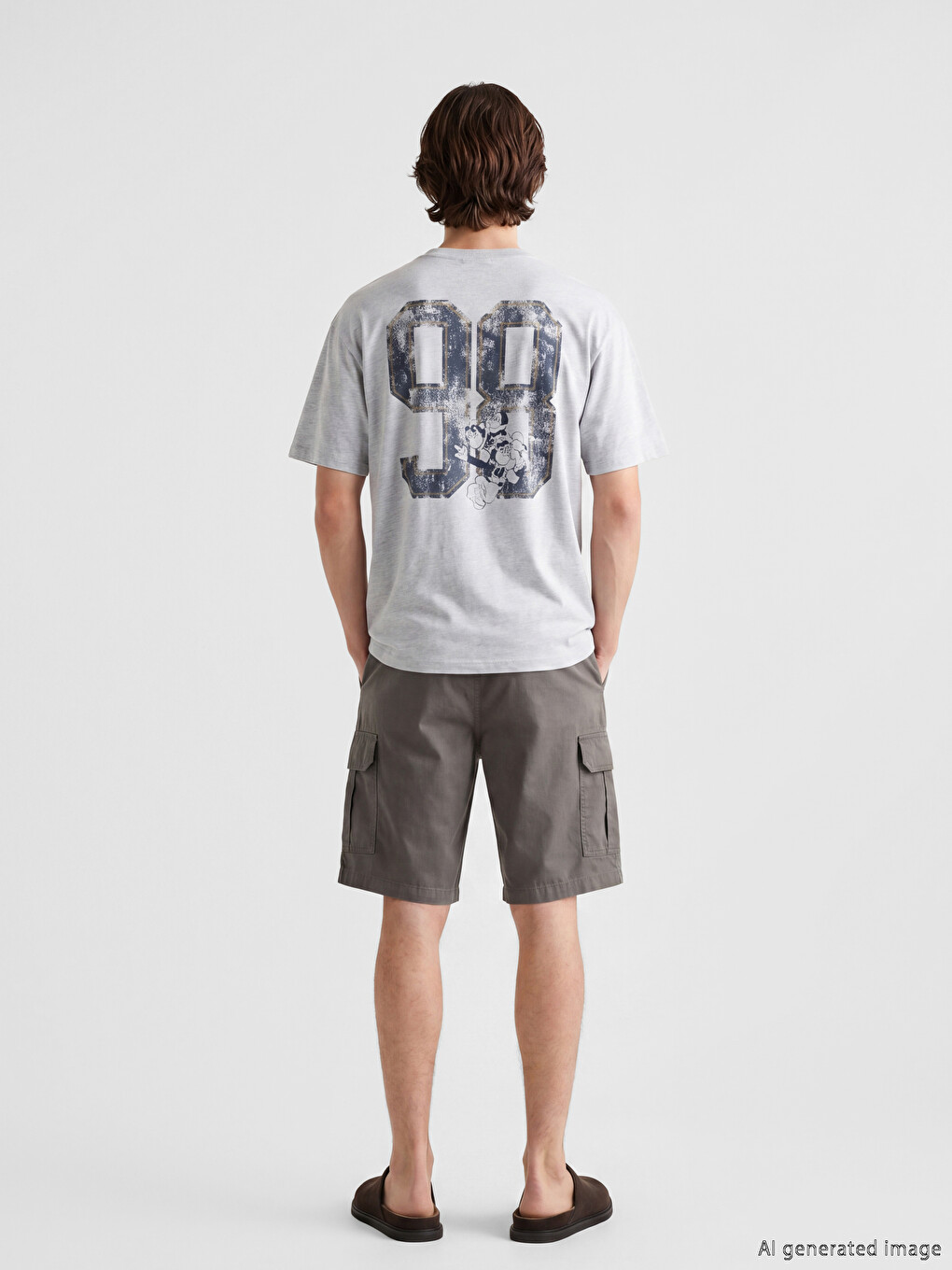 Crew Neck Printed Men's T-Shirt-2