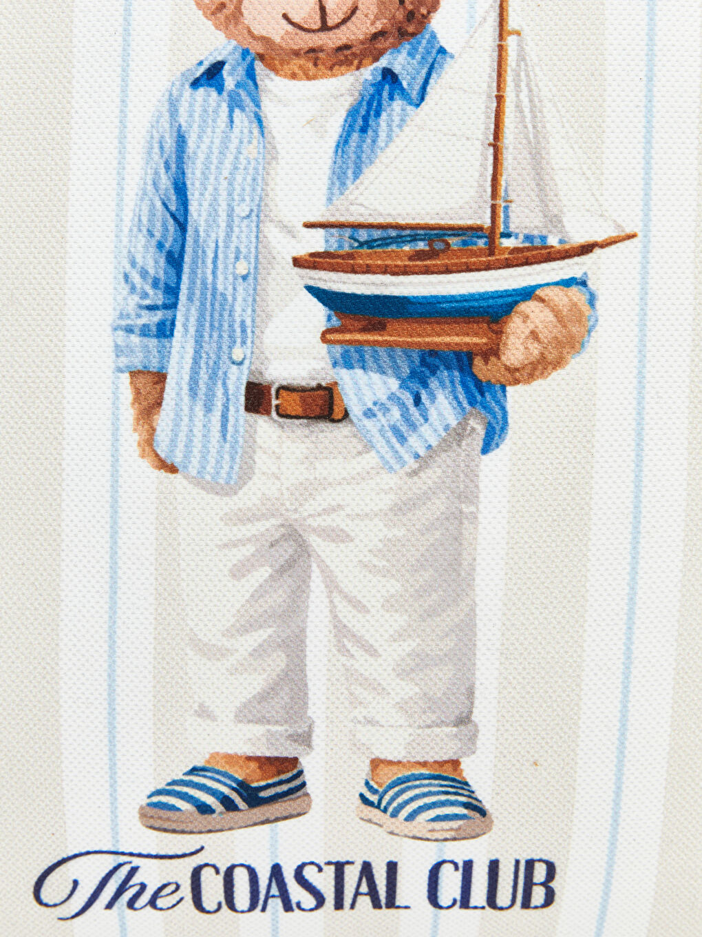 Karışık Ayı Teddy Baskılı Kırlent Kılıfı 45x45 cm-3