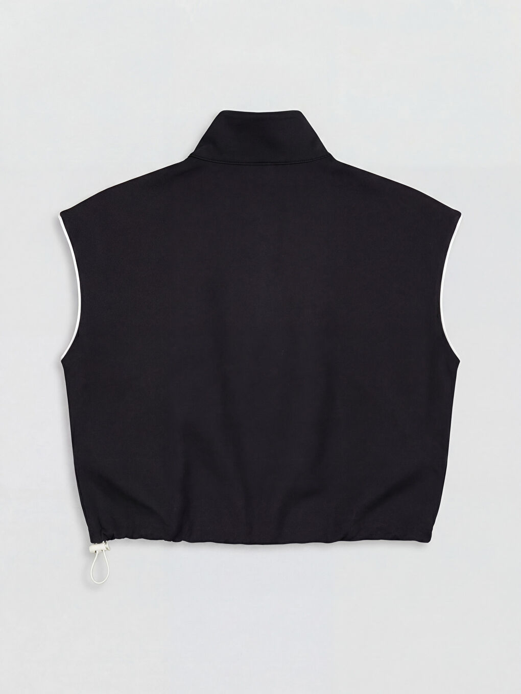 Siyah Dik Yaka Kız Çocuk Soft Touch Atlet-3