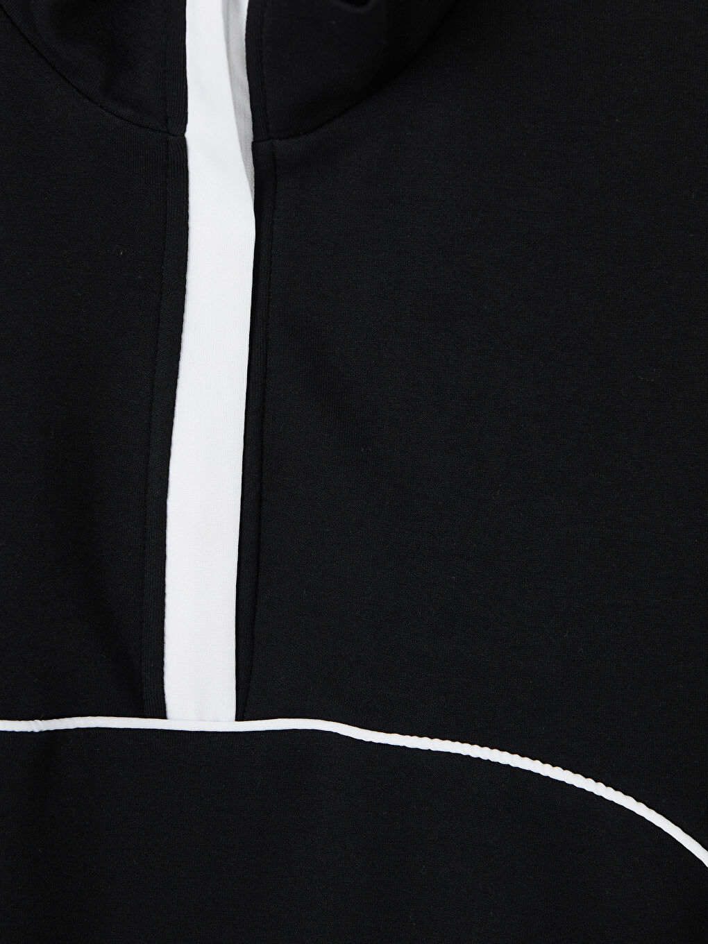 Siyah Dik Yaka Kız Çocuk Soft Touch Atlet-4