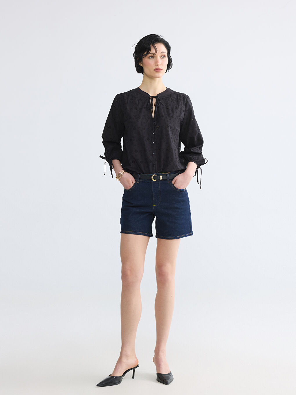 Regular Fit Women's Jean Shorts