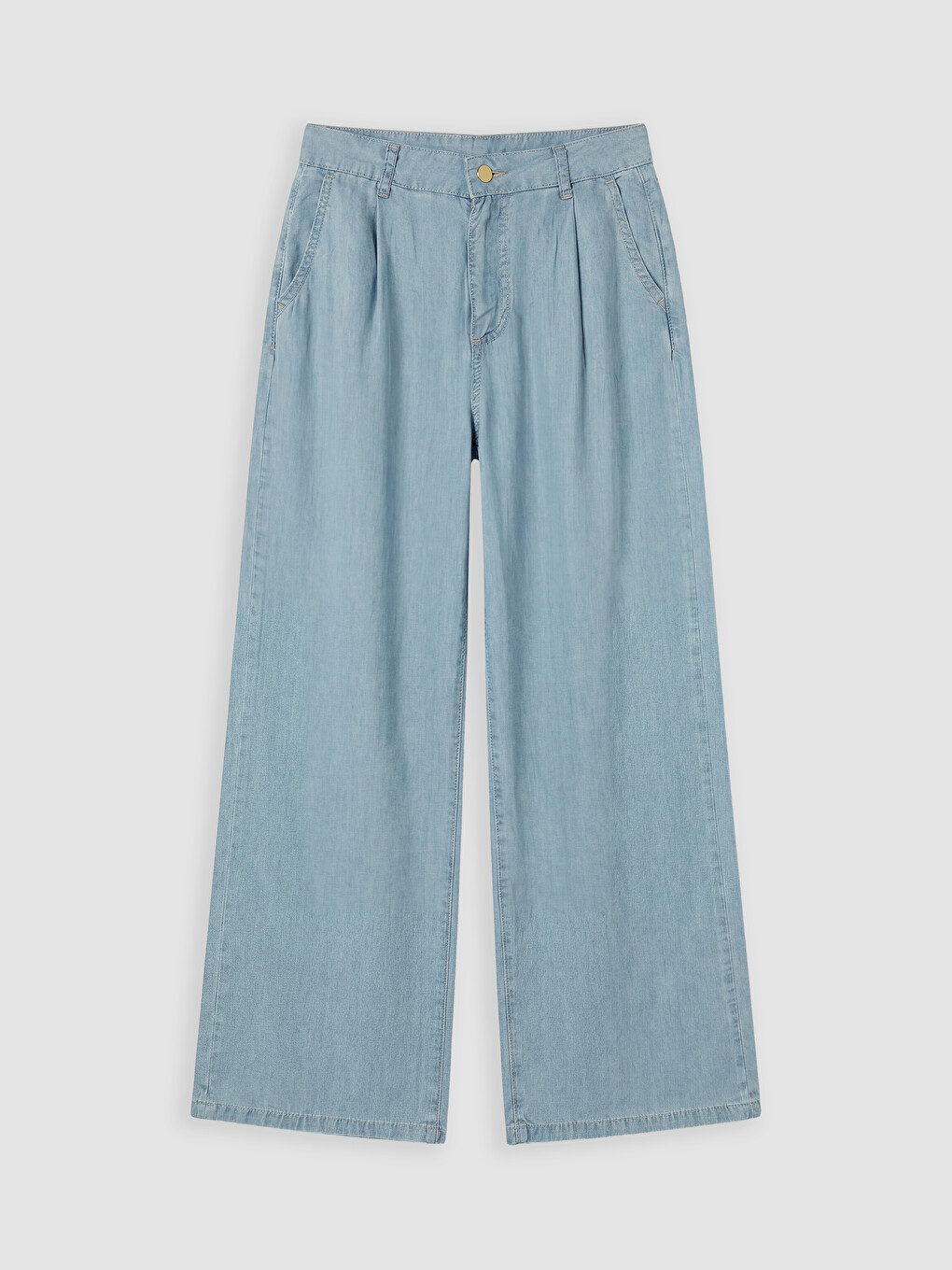 İndigo Wideleg Kadın Jean Pantolon