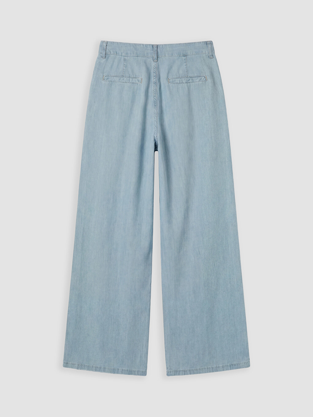 İndigo Wideleg Kadın Jean Pantolon-1