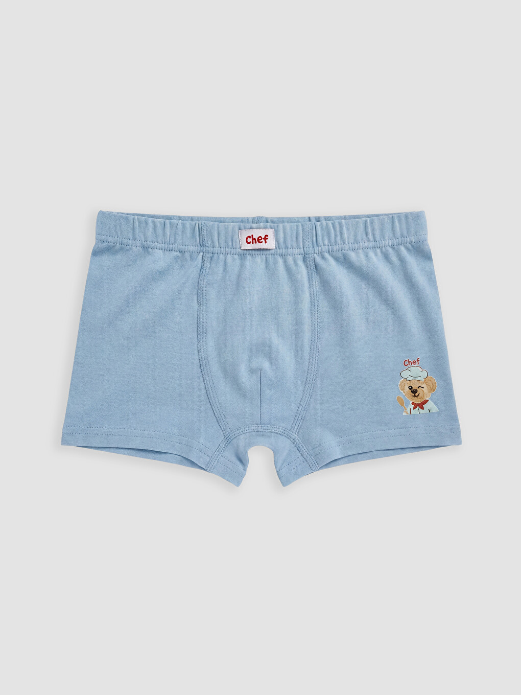 Ekru Regular Fit Erkek Çocuk Boxer 5'li-6