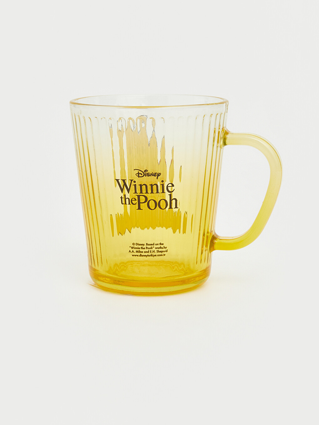 Karışık Winnie the Pooh Baskılı Cam Kupa 380 ml-1