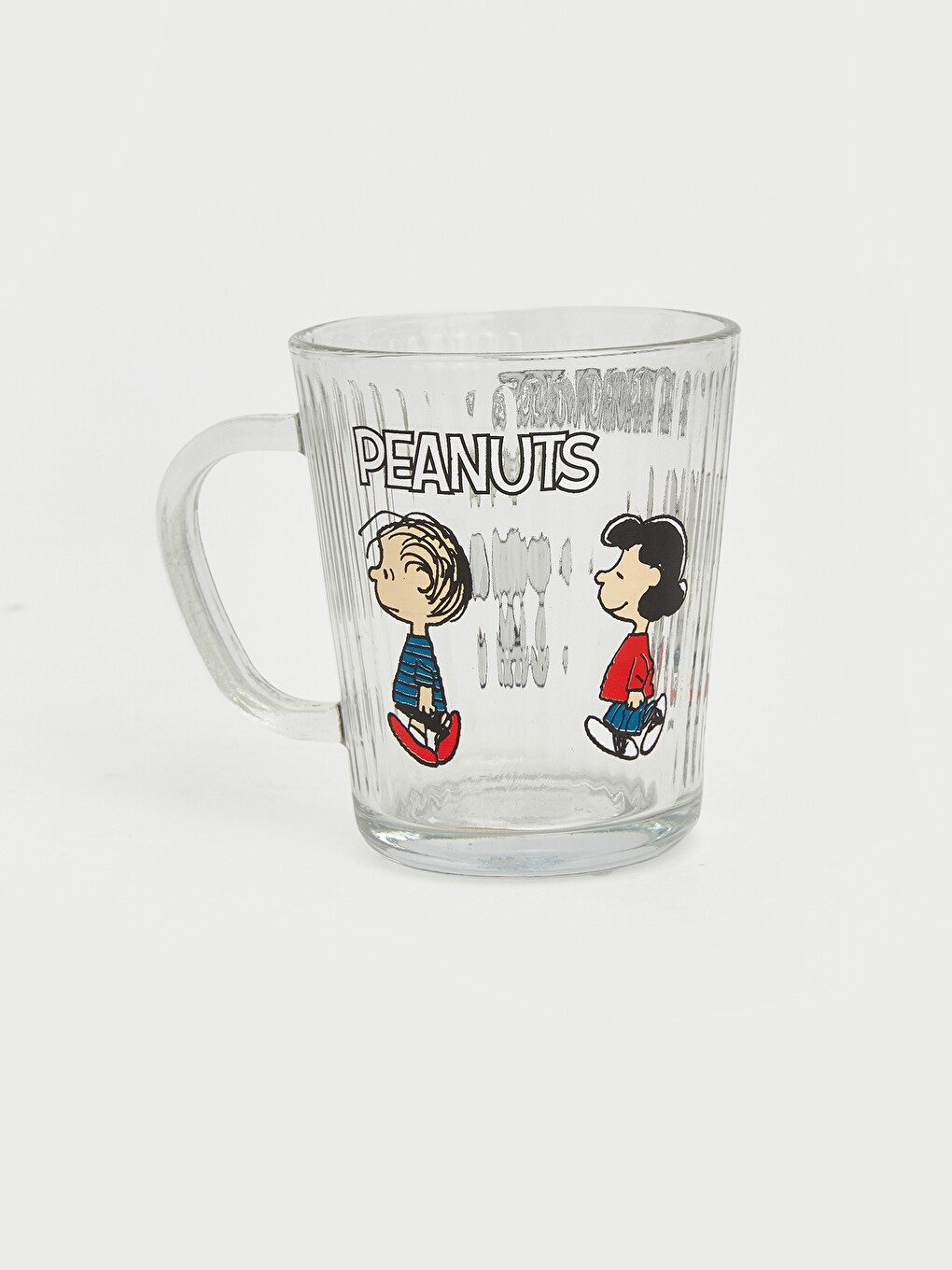 Karışık Peanuts Baskılı Cam Kupa 380 ml