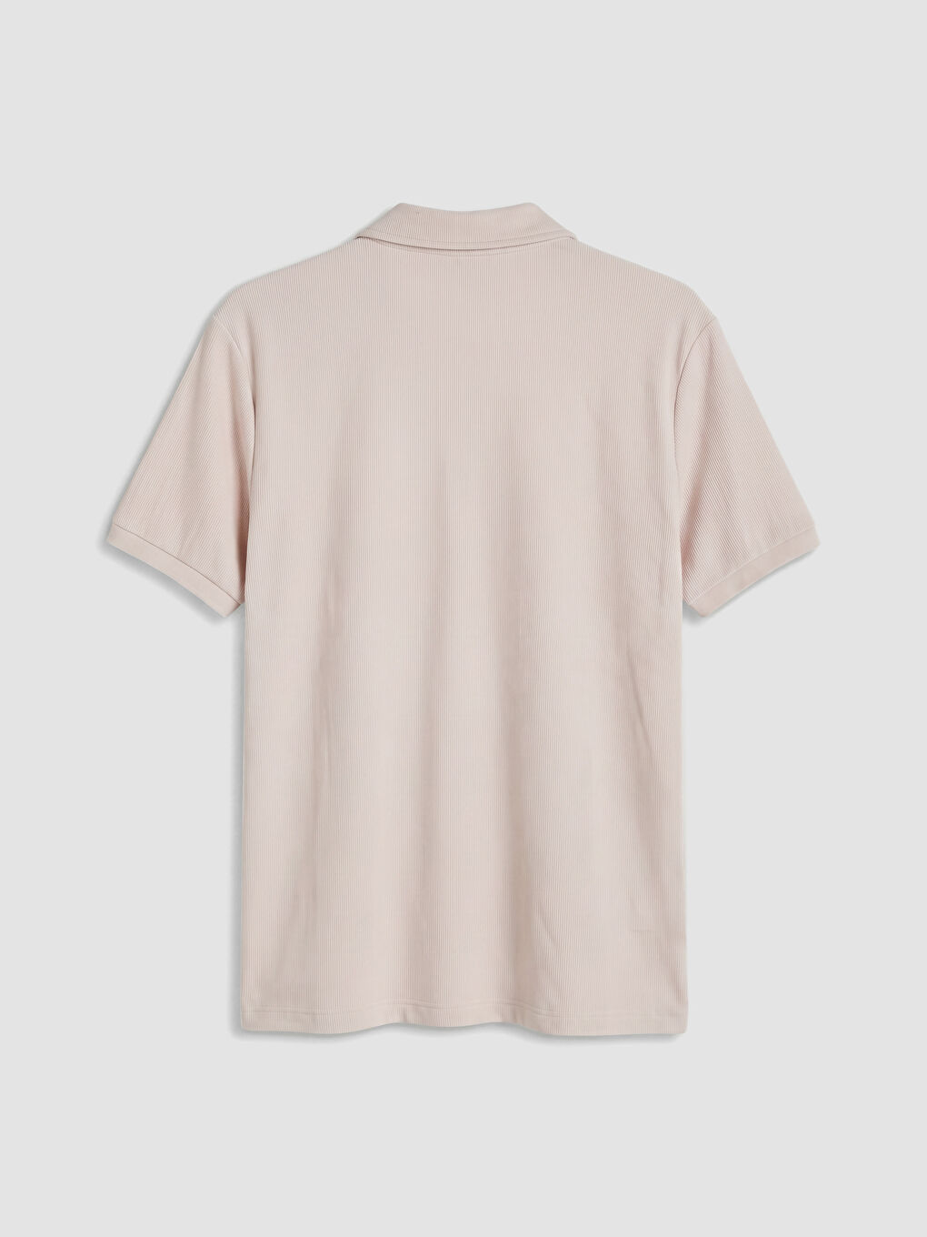 Pembe Polo Yaka Erkek Tişört-2