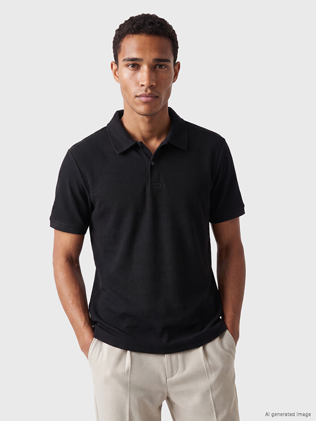 Polo Collar Men's T-shirt