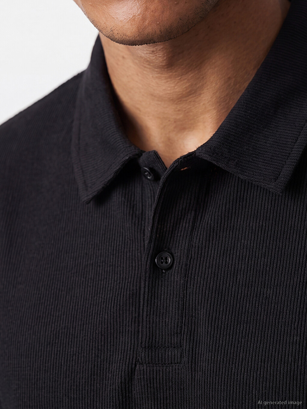 Polo Collar Men's T-shirt-2