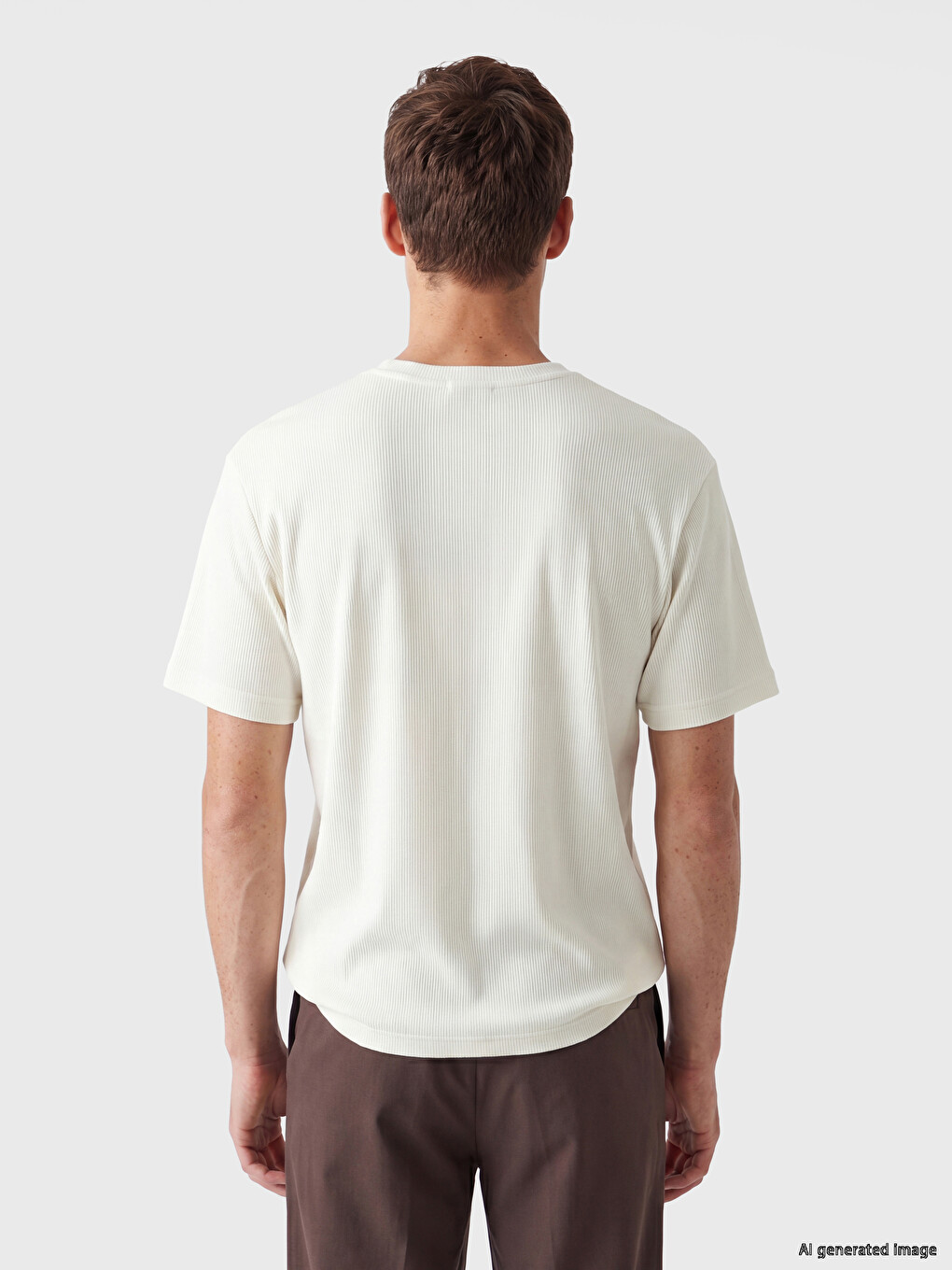 Henley Neck Regular Fit Men's T-Shirt-3