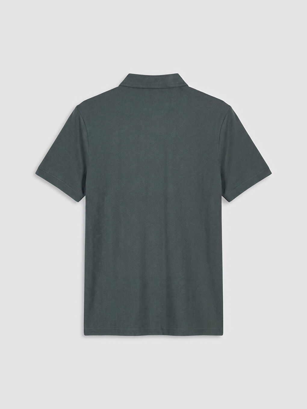 Yeşil Polo Yaka %100 Pamuk Erkek Tişört-1