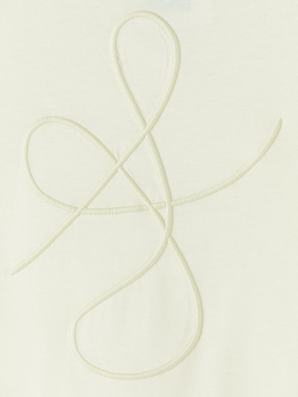 Sarı Bisiklet Yaka Nakışlı Kadın Tişört-2