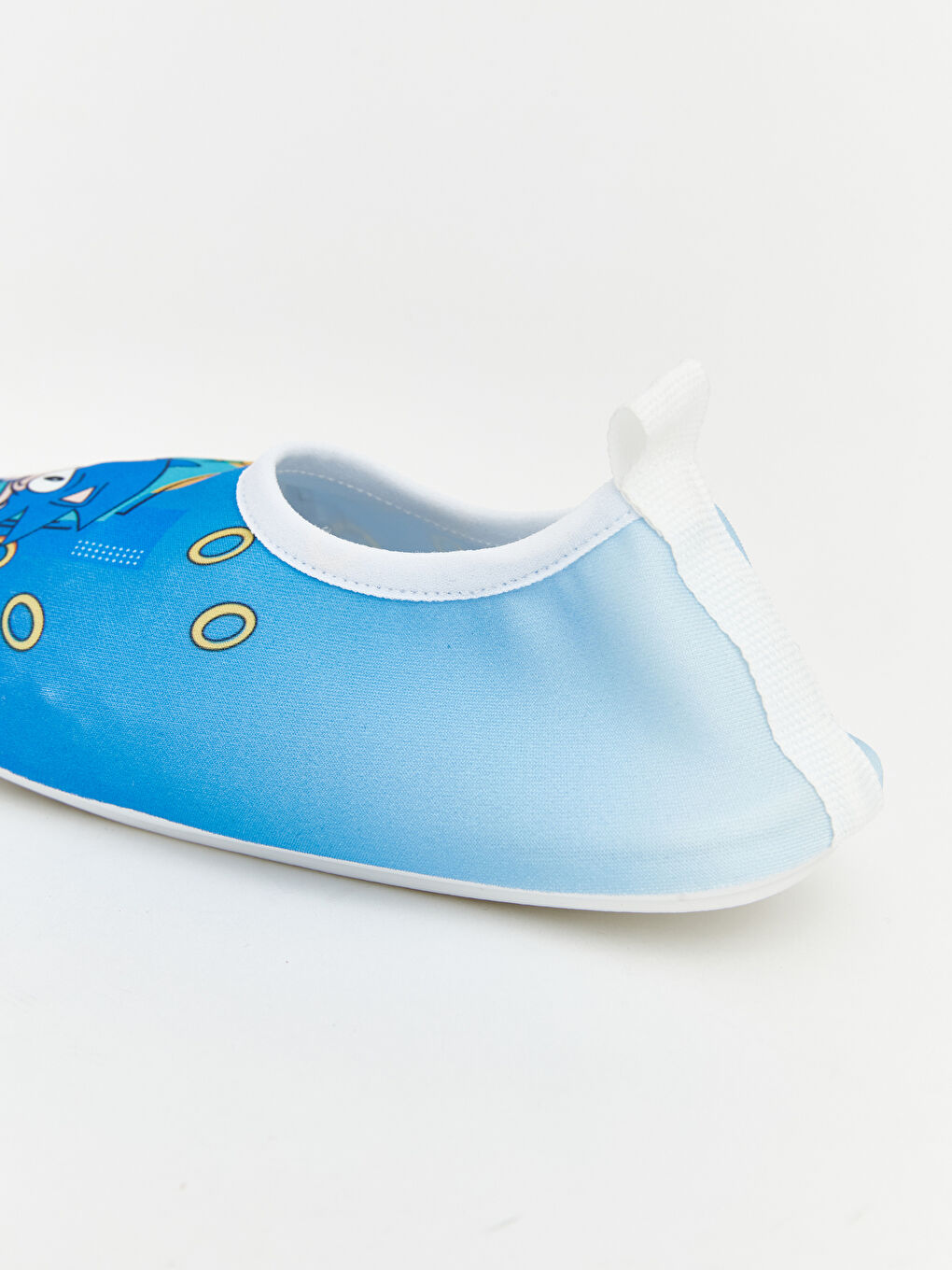 Mavi Sonic Baskılı Erkek Çocuk Deniz Ayakkabısı-4