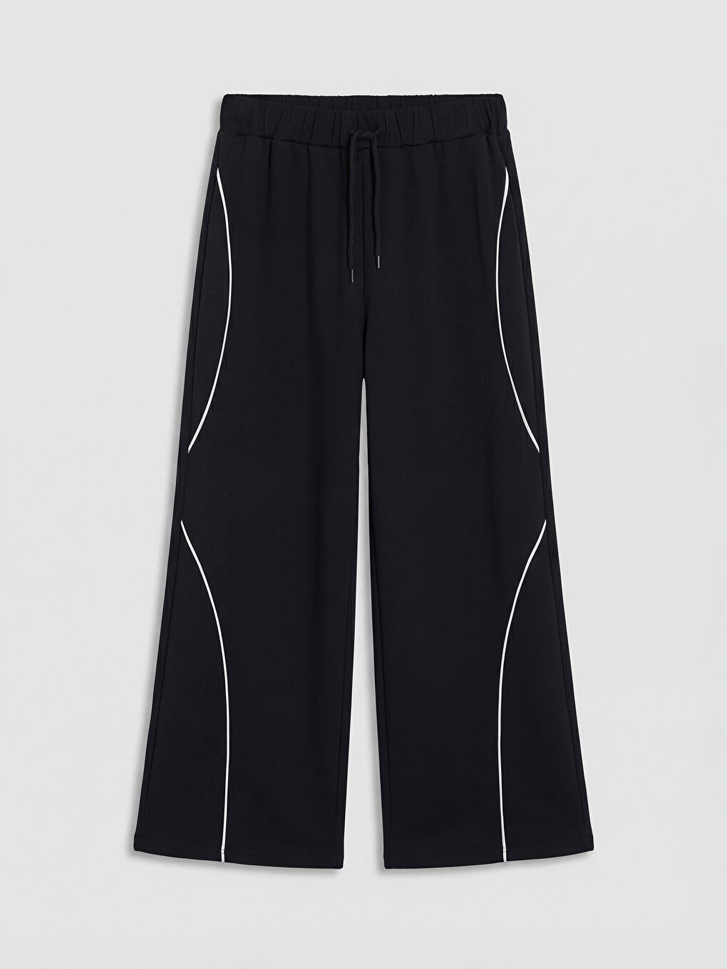 Siyah Kız Çocuk Soft Touch Eşofman Altı-2