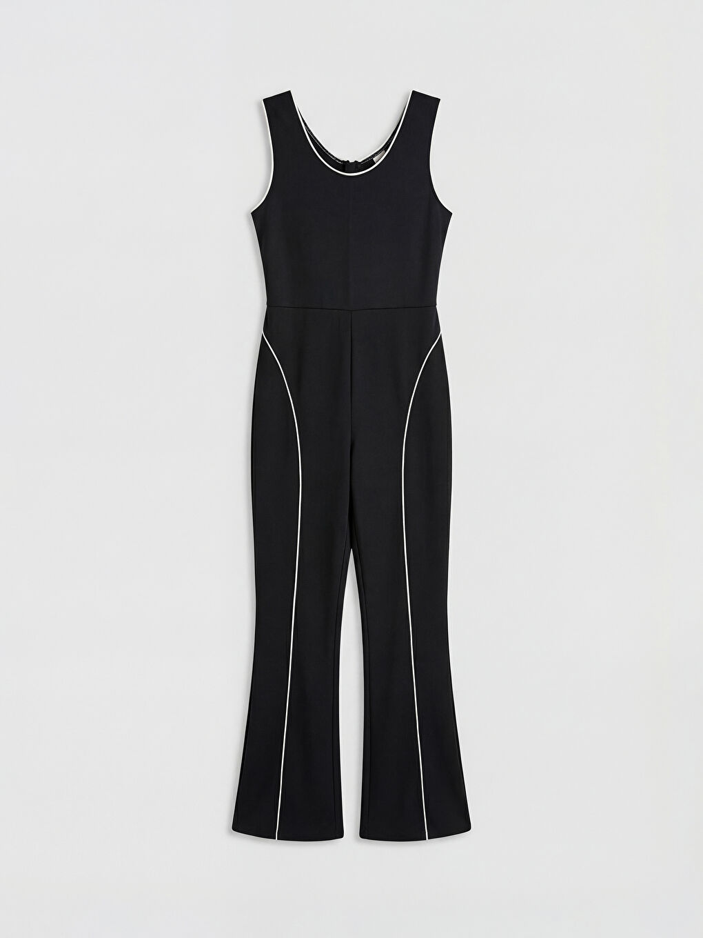 Siyah Şeritli Kız Çocuk Tulum-2