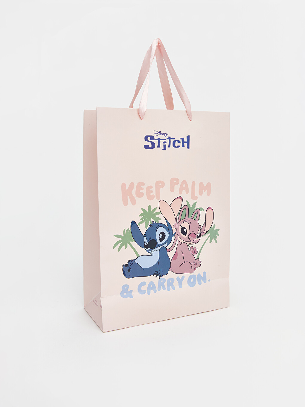Karışık Stitch Baskılı Kız Çocuk Karton Poşet-2