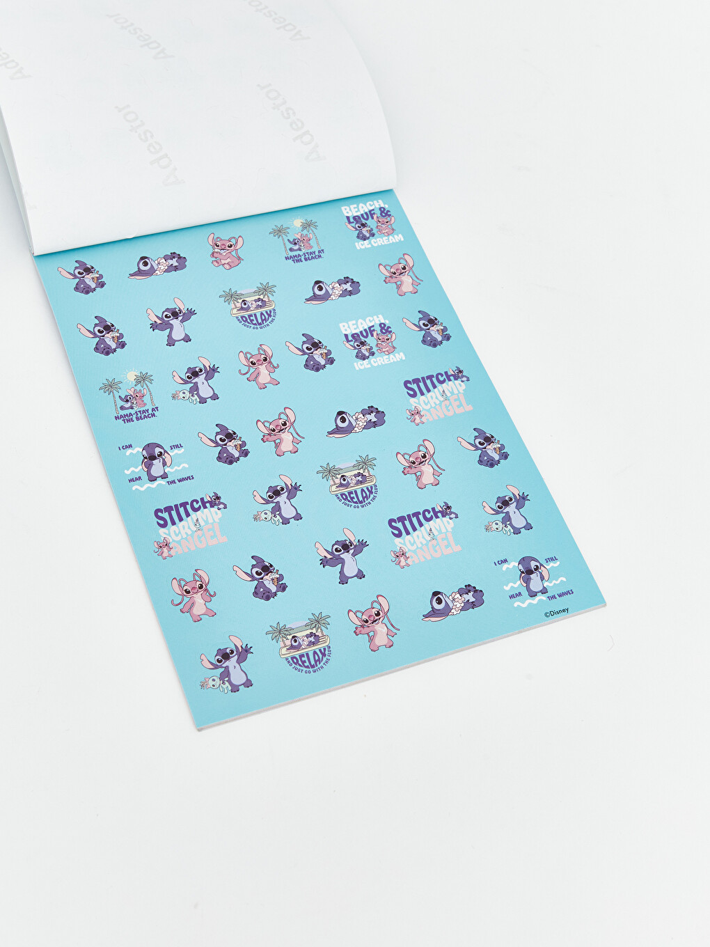 Stitch Baskılı 500 adet Sticker-2