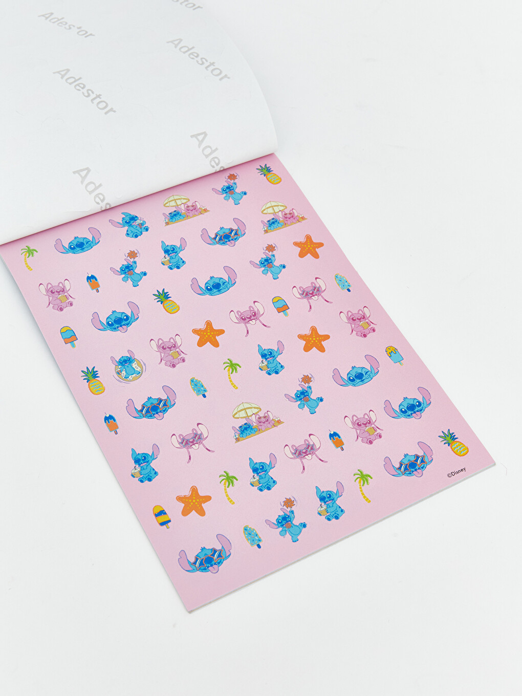 Stitch Baskılı 500 adet Sticker-3
