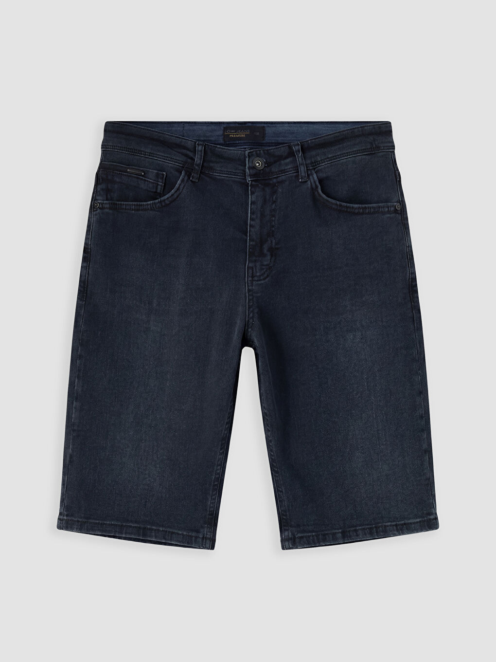 İndigo Regular Fit Erkek Jean Şort