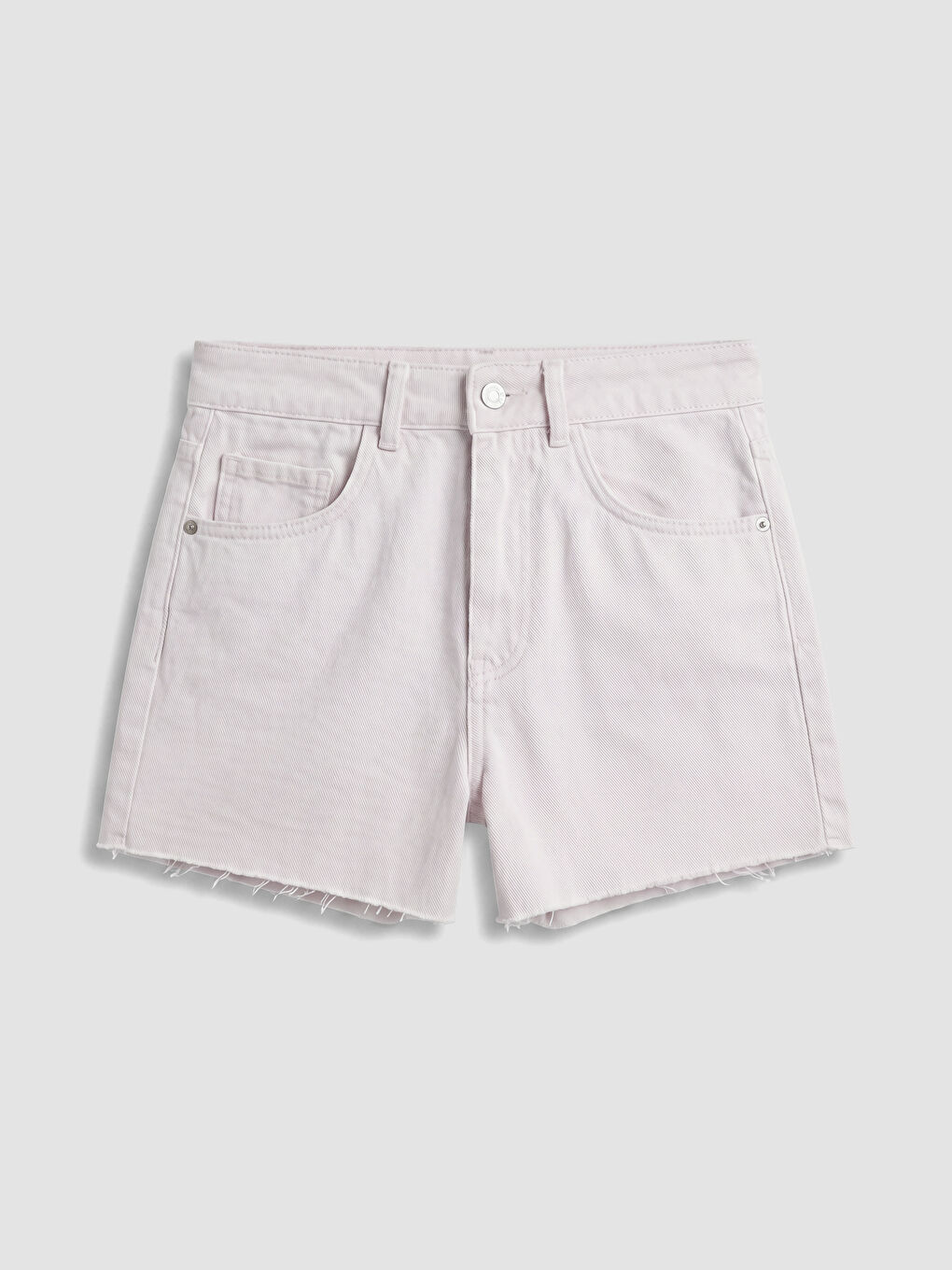 Lila Regular Fit Kadın Jean Şort