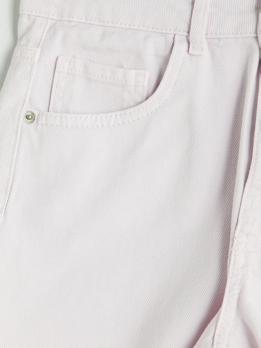 Lila Regular Fit Kadın Jean Şort-1