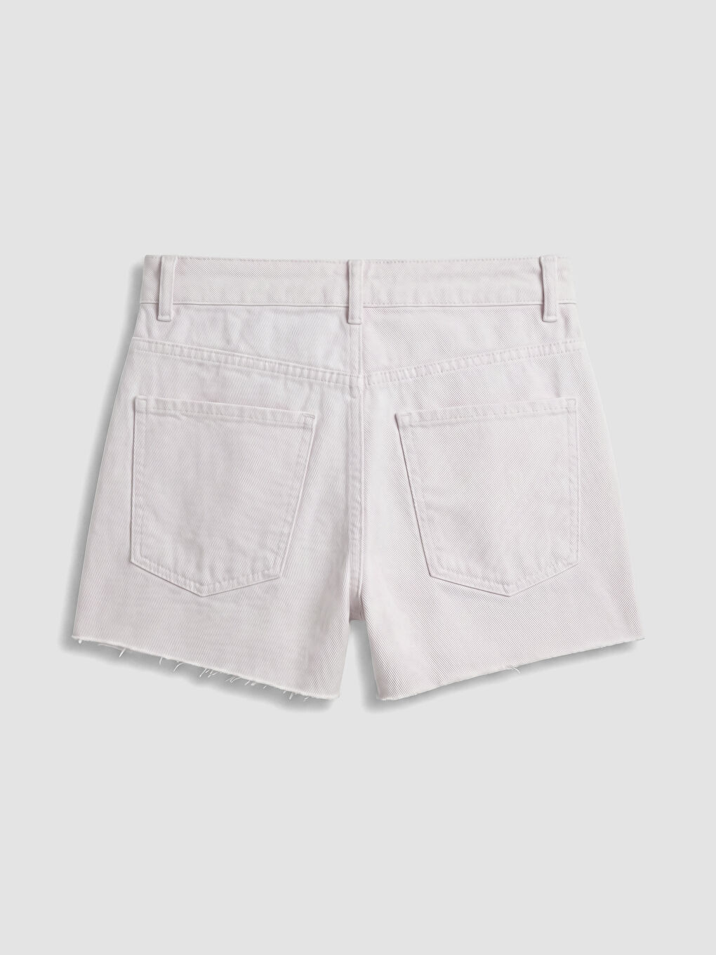 Lila Regular Fit Kadın Jean Şort-2