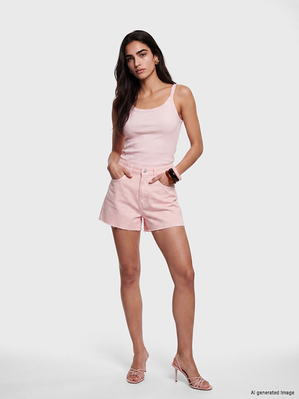 Regular Fit Women's Denim Shorts