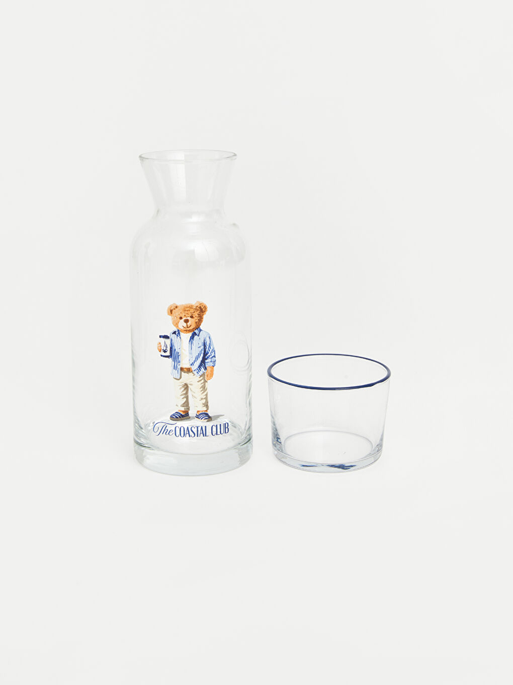 Karışık Ayı Teddy Baskılı Cam Sürahi 700 ml-2