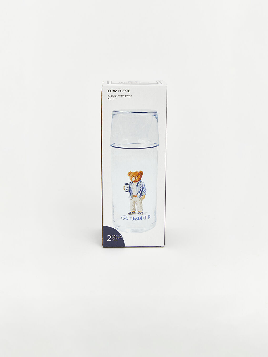 Karışık Ayı Teddy Baskılı Cam Sürahi 700 ml-3