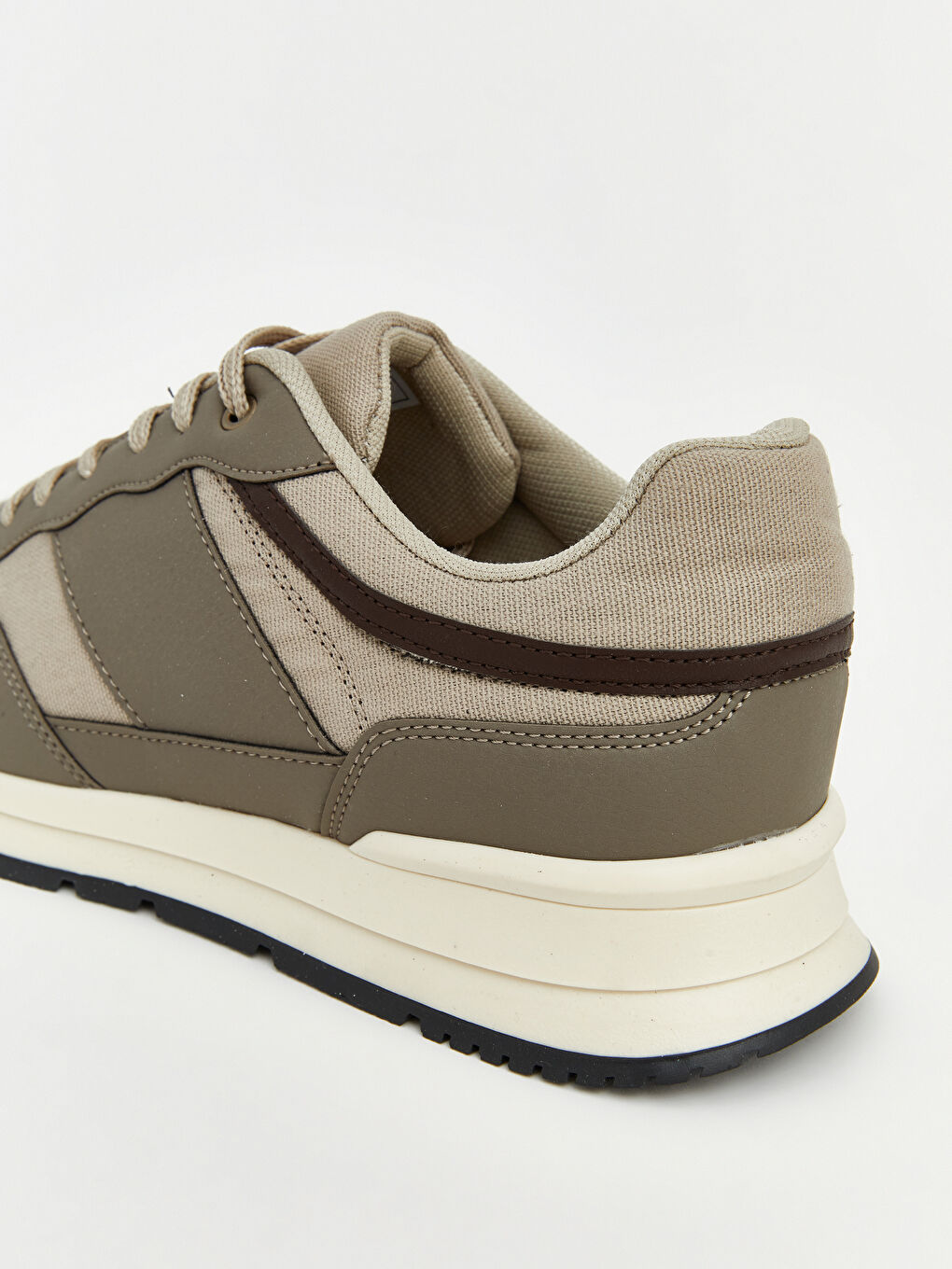 Bej Fileli Erkek Spor Ayakkabı-4