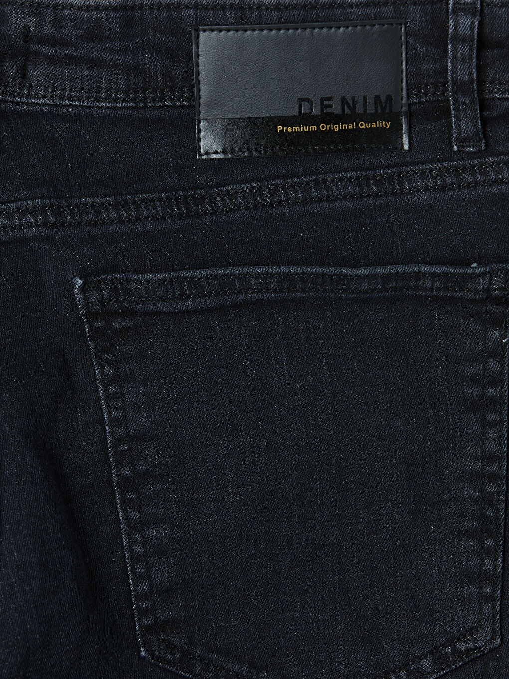 Antrasit Regular Fit Erkek Jean Şort-3