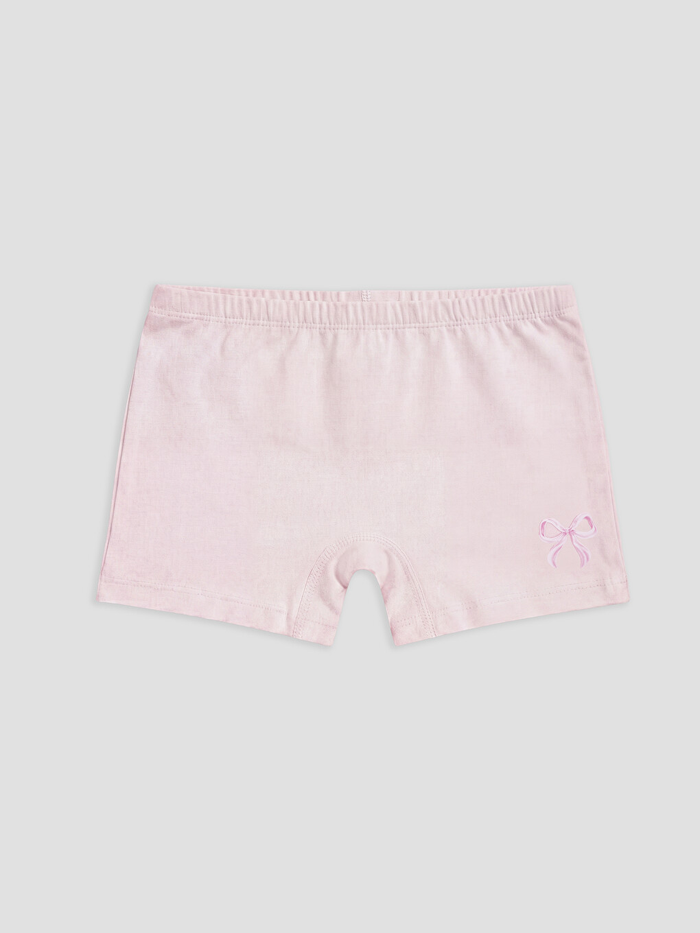 Pembe Fiyonk Baskılı Kız Çocuk Boxer