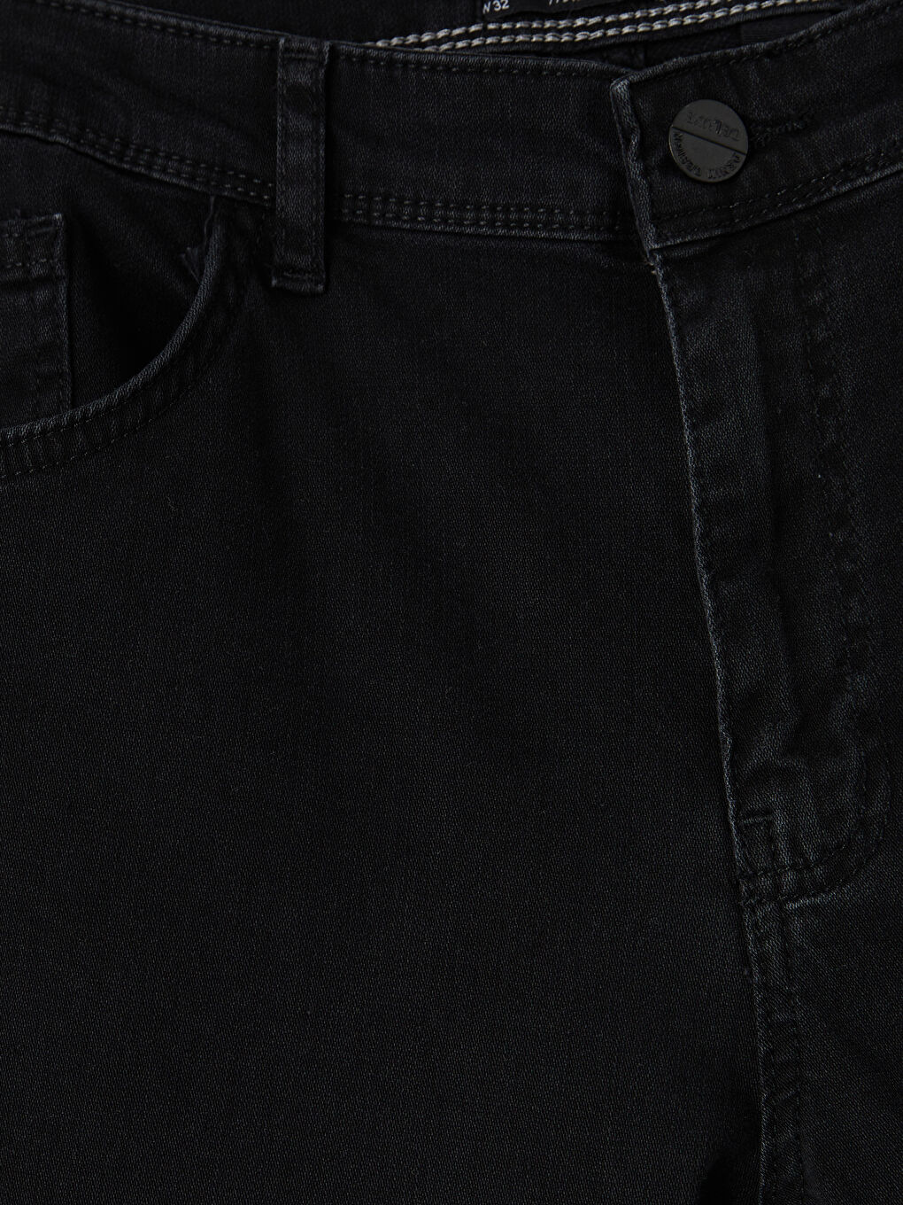 Siyah 779 Regular Fit Erkek Jean Pantolon-1